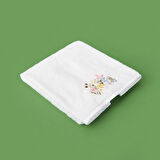 Soft Granny Summer Nugas Yüz Havlusu - Ekru - 50x90 cm