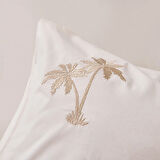 Soft Ravela Çift Kişilik Nevresim Takımı - Krem