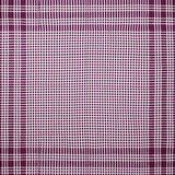 Soft Ekoseli Piknik Örtüsü - Bordo - 165x165 cm