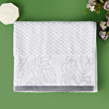 Soft Noble Yüz Havlusu - Gri - 50x90 cm