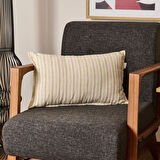 Soft Albert Kırlent - Bej / Yeşil - 35x55 cm