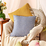 Soft Aldo Kırlent - Mavi - 50x50 cm