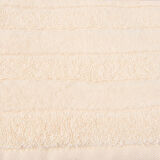 Soft Kadife Yüz Havlusu - Ekru - 50x100 cm