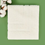 Soft Premium Ayak Havlusu - Beyaz - 50x70 cm