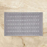 Soft Mosir 2'li Banyo Paspası - Gri - 60x100 cm + 50x60 cm