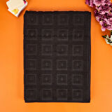 Soft Kybele Banyo Havlusu - Siyah - 68x137 cm