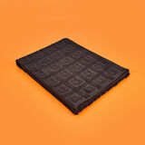 Soft Kybele Banyo Havlusu - Siyah - 68x137 cm