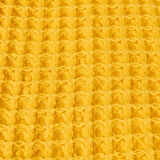 Soft Waffle Mutfak Havlusu - Hardal - 30x45 cm