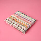 Soft İpliği Boyalı Yüz Havlusu - Asorti - 50x90 cm