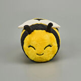 Soft Arı Figürlü Yastık - Renkli - 37x17 cm