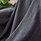 Soft Koltuk Şalı - Antrasit - 180x210 cm