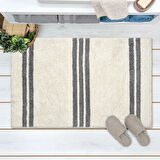 Soft Lucia Banyo Paspası - Beyaz - 60x100 cm