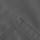 Soft Çift Kişilik Düz Kenar Çarşaf - Antrasit - 260x270 cm