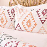 Soft Simbolo Çift Kişilik Nevresim Takımı - Renkli