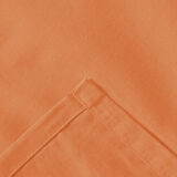 Soft Çift Kişilik Düz Kenar Çarşaf - Turuncu - 240x260 cm