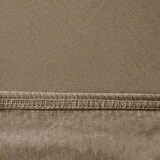 Soft Çift Kişilik Lastikli Çarşaf - Kahverengi - 180x200 cm