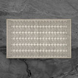 Soft Folium 2'li Banyo Paspası - Gri - 60x100 cm + 50x60 cm