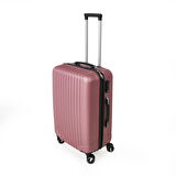 Travel Line Orta Boy ABS Valiz - Gülkurusu - 66x45x26 cm