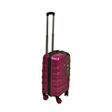 PP Kabin Boy Valiz - Mürdüm - 58x33x23 cm