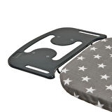 Living Tomris Ütü Masası - Gri- 143 cm