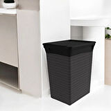 Kapaklı Çöp Kovası - Antrasit - 20 lt