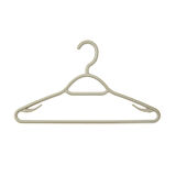 6'lı Plastik Elbise Askısı - Gri - 38 cm