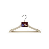 Ahşap Görünümlü 3'lü Plastik Askı - Krem