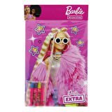 B-386 Pastel Boyalı Barbie Boyama Seti - Pembe