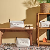 Living Çok Amaçlı Dikdörtgen Sepet - L - Asorti