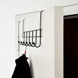 Eko 6'lı Kapı Arkası Askı - Siyah