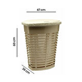 Kirli Çamaşır Sepeti - 50 lt