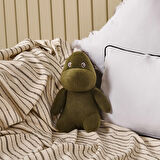 Soft Dinozor Figürlü Yastık - Yeşil - 20x25 cm