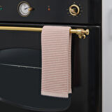 Soft Waffle Mutfak Havlusu - Pembe - 30x50 cm