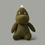 Soft Dinozor Figürlü Yastık - Yeşil - 20x25 cm