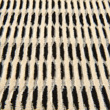 Soft Greta El Havlusu - Ekru / Siyah - 30x50 cm