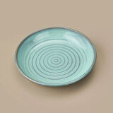 Zest Çukur Tabak - Yeşil - 21 cm