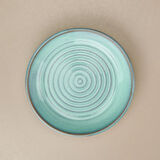 Zest Çukur Tabak - Yeşil - 21 cm