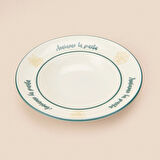 Kitchen Amiamo La Pasta Makarna Tabağı - Beyaz - 27 cm