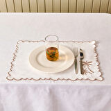 Soft Palm Amerikan Servis - Beyaz - 30x50 cm