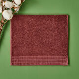 Soft Premium El Havlusu - Bordo - 30x50 cm