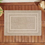 Soft Premium Ayak Havlusu - Bej - 50x70 cm