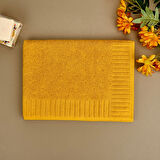 Soft Patte Ayak Havlusu - Hardal - 50x70 cm