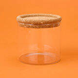 Joseph Cam Kavanoz - Şeffaf / Açık Kahverengi - 800 ml