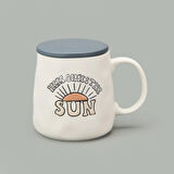 Kitchen Here Comes The Sun Kupa - Krem - 450 ml