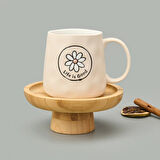 Kitchen Life is Good Kupa - Krem - 450 ml