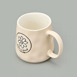 Kitchen Life is Good Kupa - Krem - 450 ml