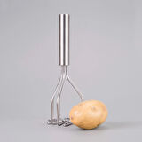 Patates Ezici - Gri - 26 cm