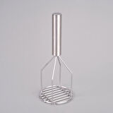 Çizgili Patates Ezici - Gri - 26 cm