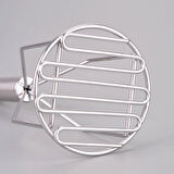 Çizgili Patates Ezici - Gri - 26 cm