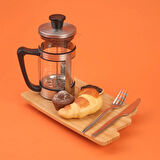 French Press - Siyah / Gri - 600 ml